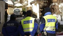 &Scaron;veicarijos policija Dejono kaime, &scaron;alia nusikaltimo vietos