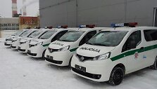 Policijai skirti &bdquo;Nissan NV200&ldquo;