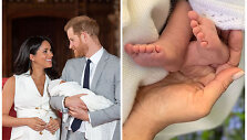 Princas Harry ir Meghan Markle su pirmagimiu Archie