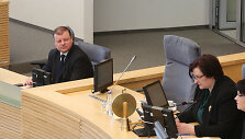 Saulius Skvernelis ir Loreta Graužinienė