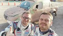 Saulius Jurgelėnas ir Vaidotas Žala 7-ame greičio ruože i&scaron; lietuvių greičiausi