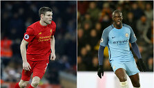 Jamesas Milneris ir Yaya Toure