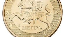 50 euro centų monetos etalonas