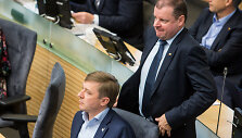 Saulius Skvernelis ir Ramūnas Karbauskis