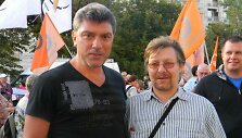 Borisas Nemcovas ir Aleksejus Stroganovas