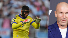 Luca Zidane'as ir Zinedine'as Zidane'as