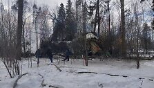 Rusijos Ivanovo srityje sudužo karinis lėktuvas IL-76