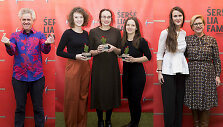 Edvinas Puk&scaron;ta, Eva Brazdžionytė, Eglė Vertelytė, Marija Razgutė, Andrė Balžekienė, Vida Rama&scaron;kienė