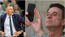 &Scaron;arūnas Jasikevičius ir Rickas Pitino