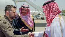 Ukrainos lyderis Volodymyras Zelenskis Saudo Arabijoje