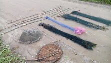 Panevėžio aplinkosaugininkai nubaudė sodybos savininkę, slėpusią draudžiamus žvejybos įrankius