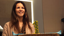 Restorano-teatro &bdquo;Kuku Muku&ldquo; įkūrėja Laura Normantienė. 