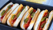 Užkepti Hot Dog'ai