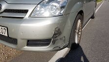 Eimučio Misiūno automobilis po avarijos