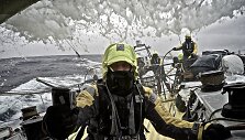 Sunkiausio etapo fini&scaron;o tiesiąją &bdquo;Team Brunel&ldquo; turės įveikti be didžiosios burės