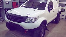 Benedikto Vanago Toyota Hiliux paruoštas naujam projektui