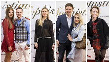Sofio Gela&scaron;vili-Niūniavė su vyru Dominyku, Simona Starkutė, Evaldas ir Liepa Norkevičiai, Liucina Rimgailė