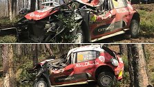 K.Meeke avarija Portugalijos WRC