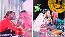 6ix9ine ir Nicki Minaj, Karolina Meschino ir Remgijus