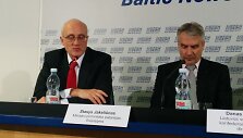 Spaudos konferencijos akimirka