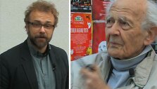 Zygmuntas Baumanas ir laidos &bdquo;Alchemija&ldquo; vedėjas Rytis Zemkauskas
