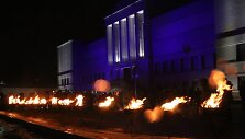 Laisvės gynėjams atminti Kaune uždegti laužai