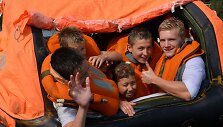Karinėse jūrų pajėgose rengiami jūrų karininkai lauko pratybas vykdė kartu su jūrų &scaron;auliais