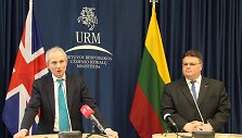 Užsienio reikalų ministras Linas Linkevičius antradienį Vilniuje susitiko su Jungtinės Karalystės Europos reikalų ministru Davidu Lidingtonu