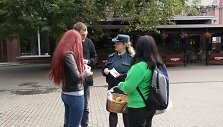 Akcija &bdquo;Vietoj cigaretės &ndash; obuolys&ldquo;