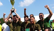 Užventyje (Kelmės r.) jau septintą kartą vyko tarptautinis senjorų futbolo turnyras &bdquo;Užvenčio Taurė 2016&ldquo;
