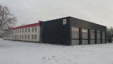 Naujas Kretingos prie&scaron;gaisrinės gelbėjimo tarnybos gaisrinės pastatas