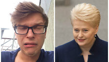 Dalia Grybauskaitė ir epizodas i&scaron; &bdquo;verktinių&ldquo; akcijos