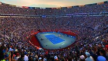 Užpildyta "Plaza de Toros" arena Meksike