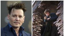Johnny Deppas ir&nbsp;Eddie Redmayne'as filme &bdquo;Fantastiniai gyvūnai ir kur juos rasti&ldquo; 