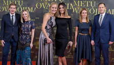 Ugnė Galadauskaitė ir Marius Siparis, Agnie&scaron;ka Ol&scaron;evska, Katažina Zvonkuvienė, Daiva Žeimytė ir Mindaugas Bilius