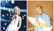 Polina Gagarina su dukra