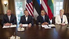 Baracko Obamos ir Baltijos &scaron;alių vadovų susitikimas