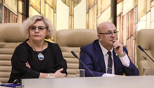Rasa &Scaron;nap&scaron;tienė ir Visvaldas Matijo&scaron;aitis