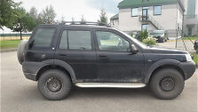 Visureigį &bdquo;Land Rover Freelander&ldquo; pareigūnams teko pasilikti