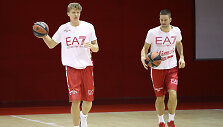 Mindaugas Kuzminskas ir Mantas Kalnietis