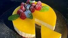 Gaivus var&scaron;kės ir mangų tortas
