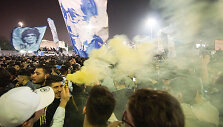 &bdquo;Napoli&ldquo; sirgaliai gatvėse &scaron;ventė pergalę prie&scaron; &bdquo;Juventus&ldquo;