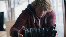 Trumpametražio filmo &bdquo;Ice Drifter&ldquo; filmavimas