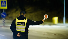 Naktinis policijos reidas Vilniaus mieste