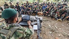 FARC sukilėliai