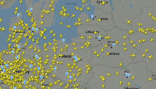 &bdquo;Flightradar24&ldquo; vaizdas