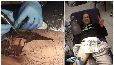 Mariaus Rep&scaron;io tatuiruotė