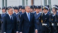 Gitanas Nausėda ir Andrzejus Duda / Grzegorz Jakubowski / KPRP nuotr.