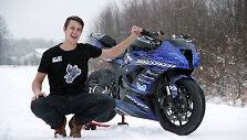 &Scaron;arūnas Kezys ir jo &bdquo;Kawasaki Ninja&ldquo;
