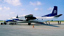 Aviakompanijos &bdquo;Aerogaviota&ldquo; lėktuvas An-26
